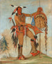 Ahmua the whale, one of Keeokk's main brave - George Catlin — artwork view