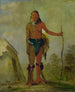 Aih-No-Wa The Fire, a Fox Healer - George Catlin — artwork view