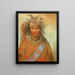 Bird of Storm by Aunimmuckkwaum - George Catlin — framed artwork on a wall