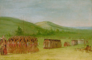 George Catlin - BallPlay Dance Choctaw.webp