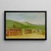 Dance of the Ball Choctaw - George Catlin — framed artwork on a wall