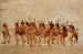 Danse des mendiants à l'embouchure de la rivière Teton - George Catlin — artwork view