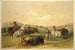 Bison Hunt, a large group - George Catlin — artwork view