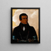Fils malade du chef - George Catlin — framed artwork on a wall