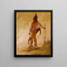 Ch-He-Ga-Shn-Ga Petit Chef - George Catlin — framed artwork on a wall