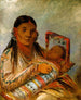 Che-Ah-K-Tche wife of Nt-To-Way - George Catlin — artwork view