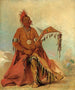 Cler-Mnt Premier chef de la tribu - George Catlin — artwork view