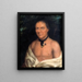 Co-Sne-Boin - George Catlin — framed artwork on a wall