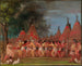 Danse des chefs à l'embouchure de la rivière Teton - George Catlin — artwork view