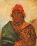 Ee-Mat-L King Phillip Second Chief - George Catlin — artwork view