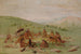 the Mandan War Party in Council painting - George Catlin — artwork view