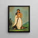 Hee-Lh-Dee Pure Fontaine Épouse de la Fumée - George Catlin — framed artwork on a wall