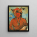 Hh-Je-Day-Ah-Shee Encounter with Brave Birds - George Catlin — framed artwork on a wall