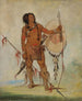 His-Oo-Sn-Chees Petit Espagnol un Guerrier - George Catlin — artwork view