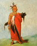 Hongskydee Grand Chef Smoke Son Painting - George Catlin — artwork view