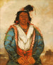 Hoseputokwgee un Brave - George Catlin — artwork view