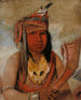 Ianbewahdick Caribou male, a brave - George Catlin — artwork view