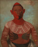 Iowy, one of the principal warriors of the Black Hawks - George Catlin — artwork view