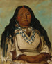 Kahbcka The Twin Woman of Bloody Hand - George Catlin — artwork view