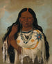 Kayagsgis, a young woman - George Catlin — artwork view