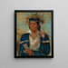 Keemornia No English a Dandy - George Catlin — framed artwork on a wall