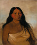 Cuisses de Khketsee, a woman from Wichita - George Catlin — artwork view