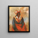 Ktteeotbbee Comment a-t-il tué un brave reconnu - George Catlin — framed artwork on a wall