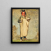 Kwkawnechoa un brave - George Catlin — framed artwork on a wall