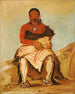 Lshahlestwhix Man Chief, a Pawnee Republican - George Catlin — artwork view