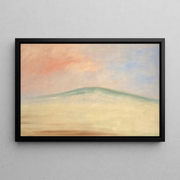 Landscape Background Painting 3 - George Catlin — framed artwork on a wall