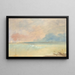 Landscape Background Painting 6 - George Catlin — framed artwork on a wall