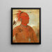 Lawhhecootslashwno Brave Chief and Skidi Wolf Pawnee - George Catlin — framed artwork on a wall
