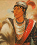 Lhshee the Licker called Creek Billy - George Catlin — artwork view