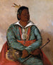 Msholatbbee The one who extinguishes and kills the tribe chief - George Catlin — artwork view