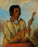 Mashena Elks Horns un sous-chef - George Catlin — artwork view