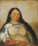 Mi-ne-kee-snk-te-ka Mink une belle fille - George Catlin — artwork view