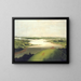 Mouth of the Platte River, 900 miles above Saint Louis - George Catlin — framed artwork on a wall