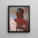 Nh-pope, Black Hawk's soup advisor - George Catlin — framed artwork on a wall