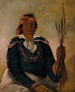 Ni-c-man La Réponse Deuxième Chef - George Catlin — artwork view