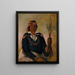 Ni-c-man La Réponse Deuxième Chef - George Catlin — framed artwork on a wall