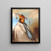 Nonondgon un chef - George Catlin — framed artwork on a wall