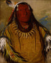 Paris-ka-ropa Two Crows a Chief - George Catlin — artwork view
