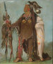 Pa-rs-ka-ro-pa Two Crows, un chef de bande - George Catlin — artwork view