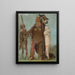 Pa-rs-ka-ro-pa Two Crows, un chef de bande - George Catlin — framed artwork on a wall