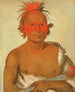 Pasheepah Little Stabbing Chief, the youngest of the Black Hawks Braves - George Catlin — artwork view