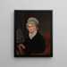 Portrait of Polly Sutton Catlin - George Catlin — framed artwork on a wall