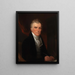 Portrait of Putnam Catlin - George Catlin — framed artwork on a wall