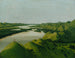 River Cliffs, 1320 miles above St. Louis - George Catlin — artwork view