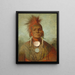 the Iowa man-medicine story - George Catlin — framed artwork on a wall