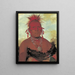 Chief of the Horses Shn-Ka-Ki-Hega Grand Chief of the Pawnee - George Catlin — framed artwork on a wall